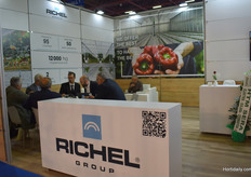 It was busy at the Richel Group booth